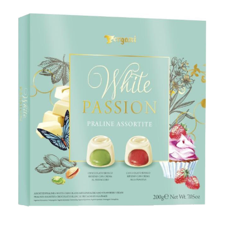 Шоколад Vergani «White Passion» Praline Assortite, 200 г